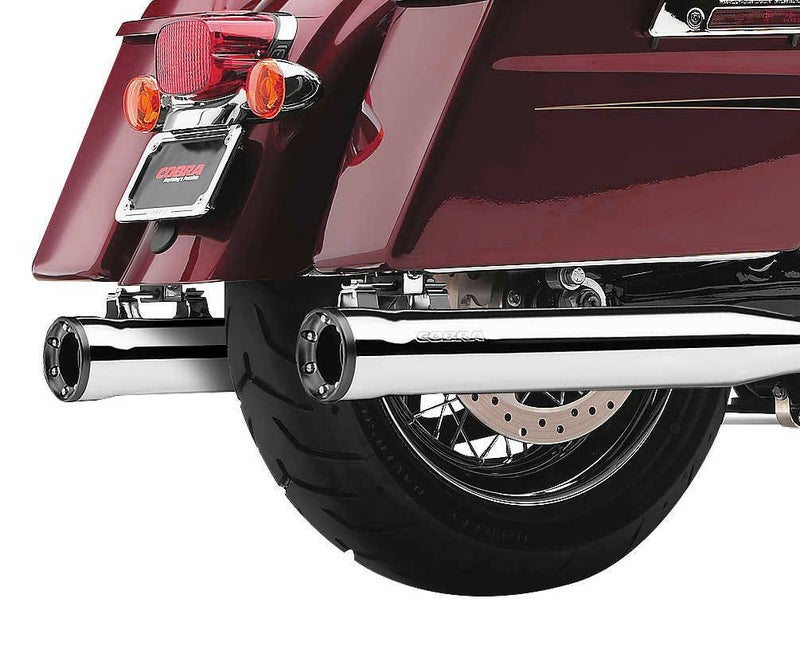 COBRA 3インチ スリップオンマフラー クローム RACE PRO TIPS ツアラー-02