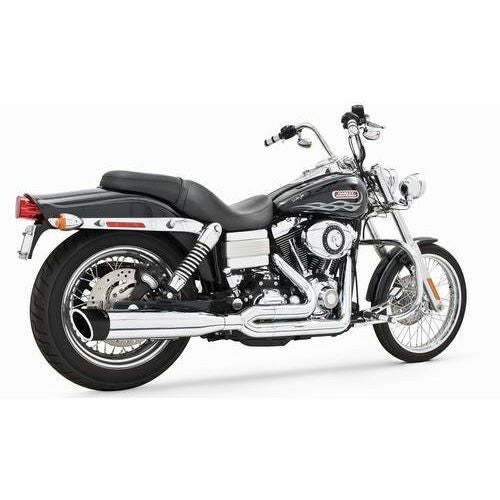 フリーダム・パフォーマンス EXHAUST UNION 2in1 クローム&ブラック for '91-'05ダイナシリーズ-01