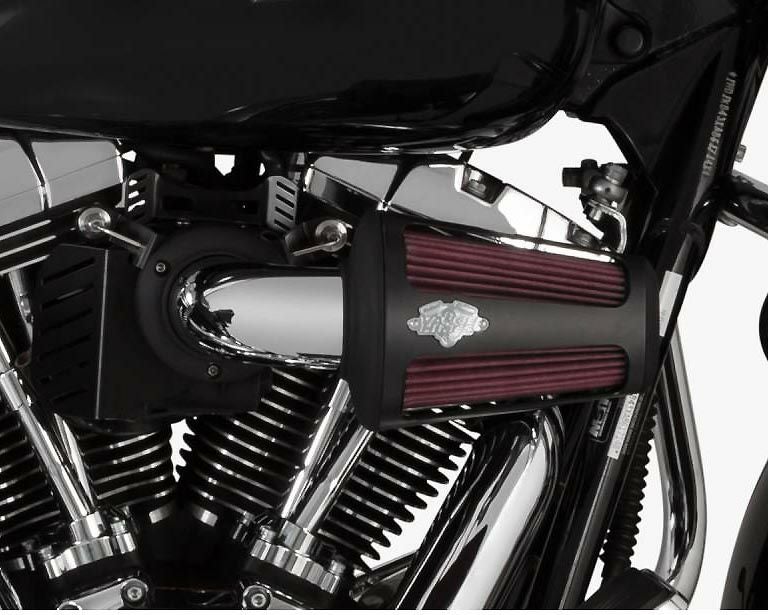 VANCE&HINES VO2 エアーインテークキット ブラック/クローム-01