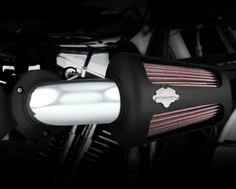 VANCE&HINES VO2 エアーインテークキット ブラック/クローム-02