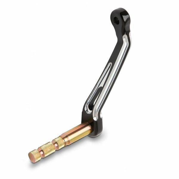 アレンネス DEEP CUT インナーシフトレバー ブラック FLソフテイル用-01