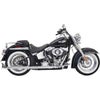 BASSANI True Duals フィッシュテールマフラー 30インチ（バッフル無し）-01