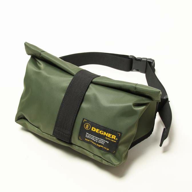 デグナー(DEGNER)  ウエストレインバッグ カーキ-01
