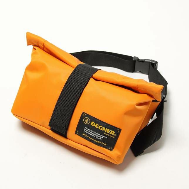 デグナー(DEGNER)  ウエストレインバッグ オレンジ-01