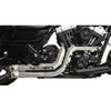 LA Choppers Fusion エキゾーストシステム　クローム/クロームシールド/クロームエンドチップ-01