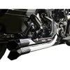 LA Choppers Fusion エキゾーストシステム　クローム/ブラックシールド/ウラックエンドチップ-01