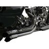 LA Choppers Fusion エキゾーストシステム　ブラック/ブラックシールド/ブラックエンドチップ-02