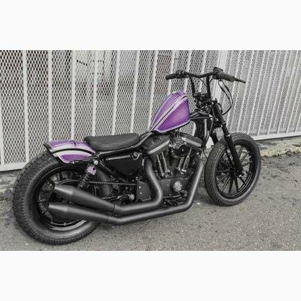 Burly Brand Brat Seats Diamond ソロシート '96-'03 XL-02