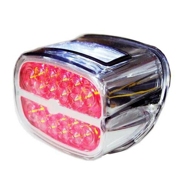 LEDテールライト　ライトスモークレンズ　クローム・ハウジング-02