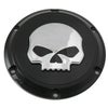 V-Twin スカル ダービーカバー ブラック スポーツスター用-01