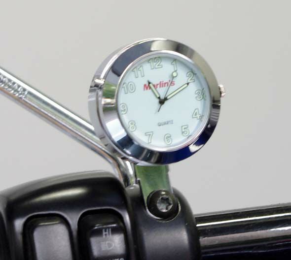 Marlin's 防水時計　ホワイトフェイス・ブレーキ/クラッチマウント-01