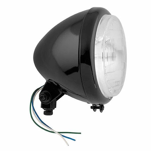 パターンレンズ ヘッドライト 5-3/4インチ ブラック-01