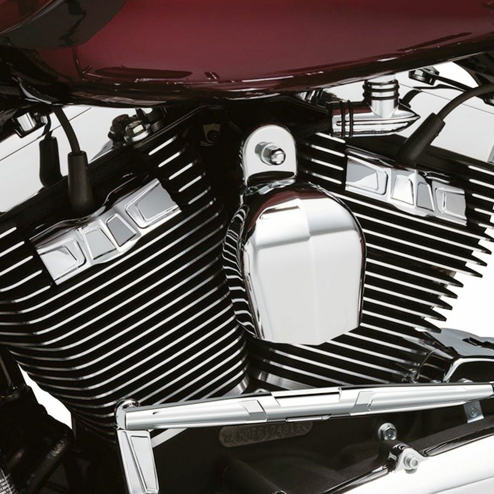 クリアキン BAHN(TM) スパークプラグ ヘッドボルトカバー クローム-02