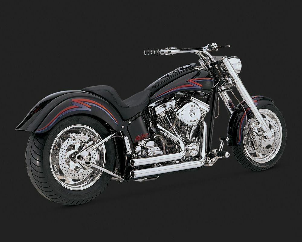 Vance&Hines（バンス＆ハインズ） SHORTSHOTS クローム ソフテイル-01