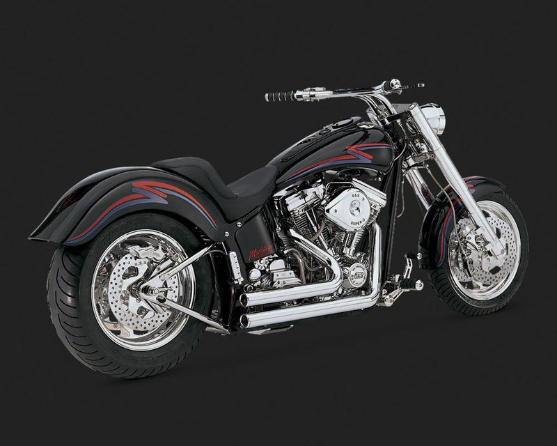 Vance&Hines（バンス＆ハインズ） SHORTSHOTS クローム ソフテイル-01
