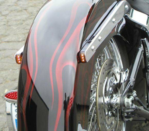 フェンダーストラット LEDウインカー ブラック 2011～2017 FXS、FLS