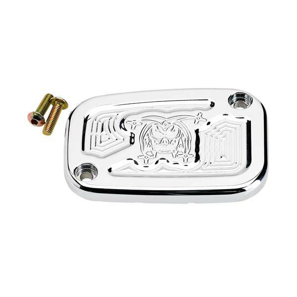 Joker Machine フロント マスターシリンダーカバー ジョーカーデザイン クローム-01