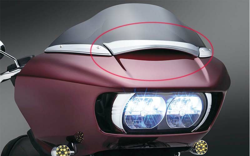 クリアキン　ウインドシールド センタートリム　クローム-01