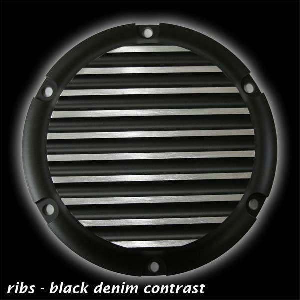 Figure Machine クラシック・ダービーカバー　フィン削り出し、ブラックデニム-01