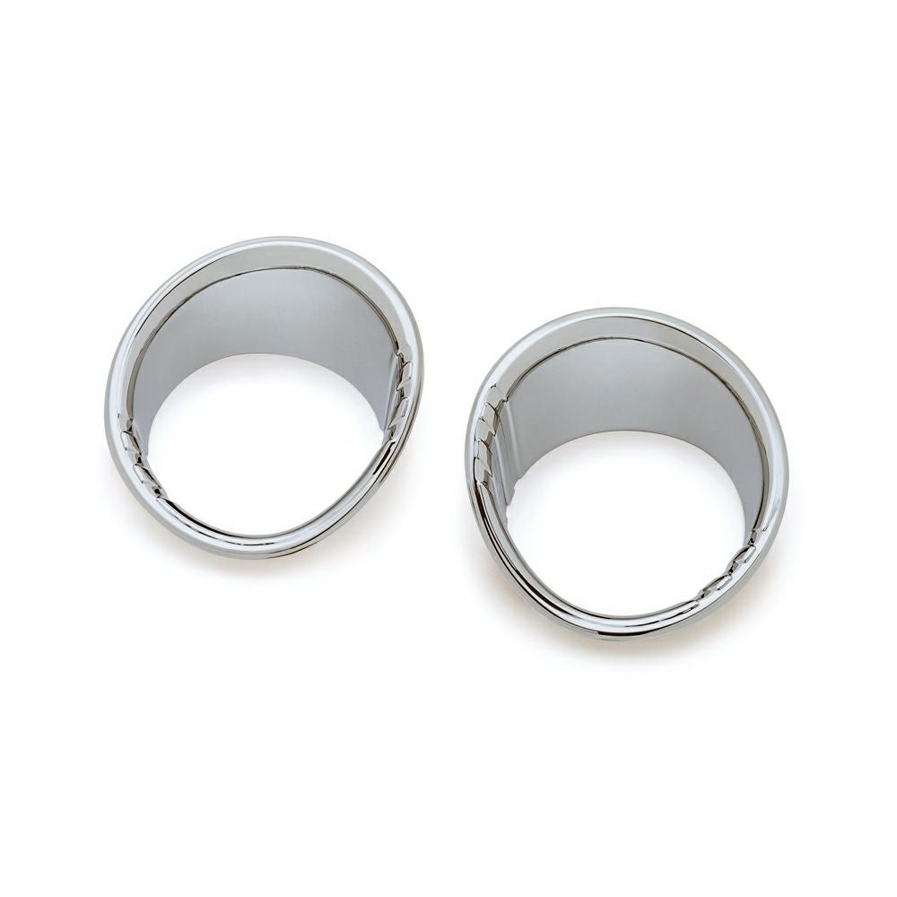 クリアキン Tri-Line フューエル、ボルテージ ゲージベゼル　クローム-01