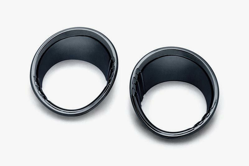クリアキン　フューエルゲージ クリアキン Tri-Line フューエル、ボルテージ ゲージベゼル ブラック