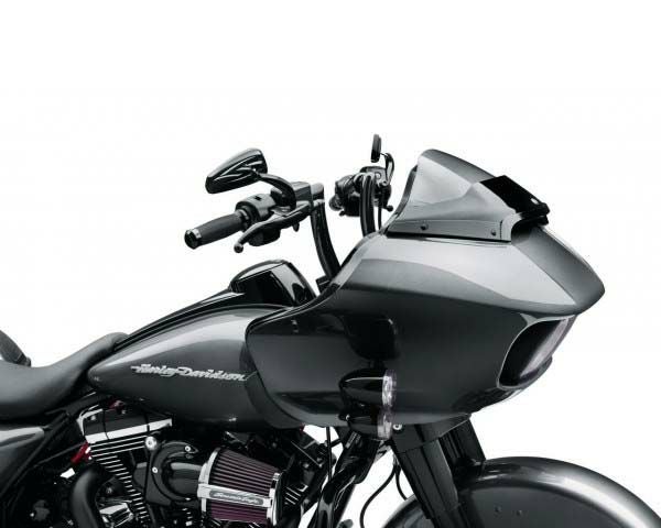 ロードグライド・ロープロファイルウインドシールド　ブラック-03