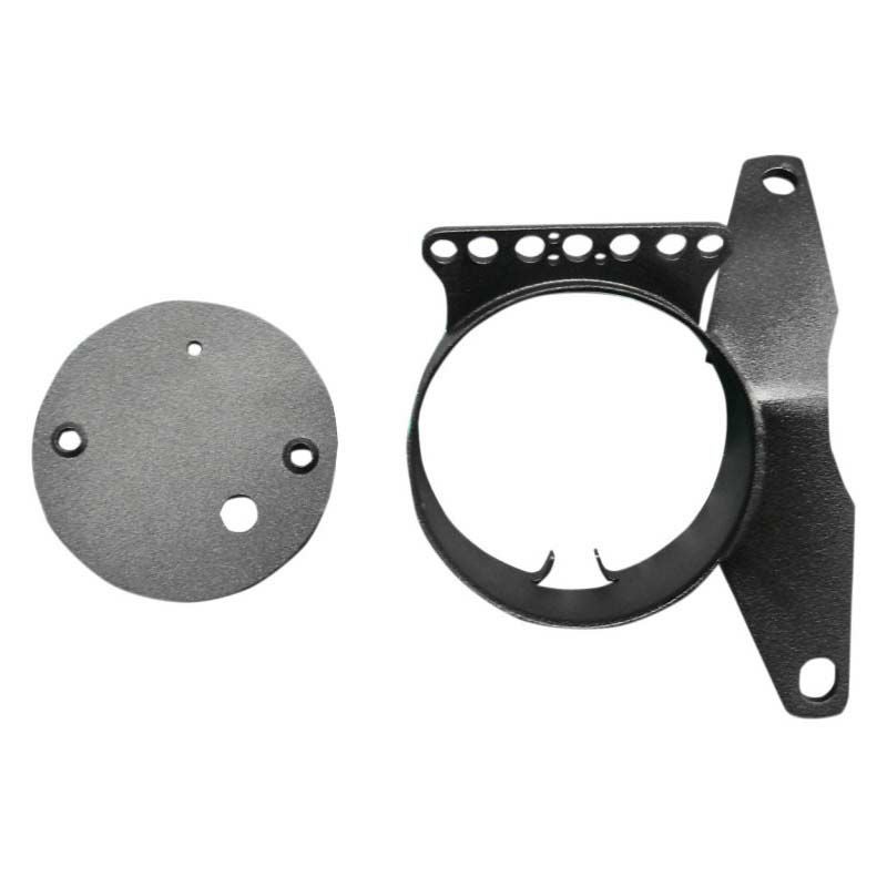 DRAG Specialties メーター移設キット（エンジン横）ブラック