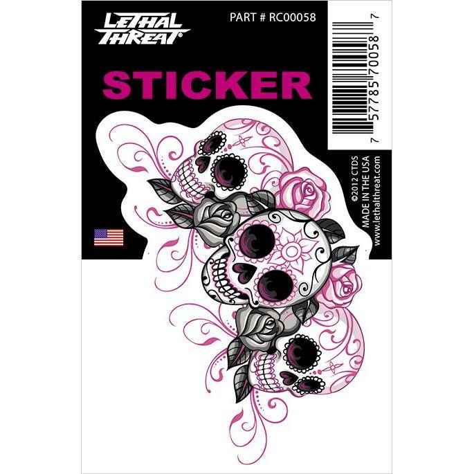 デカール DOD GIRL SKULLS MINI-01