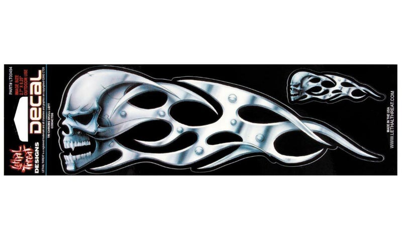 デカール TRIBAL CHR SKULL LT-01
