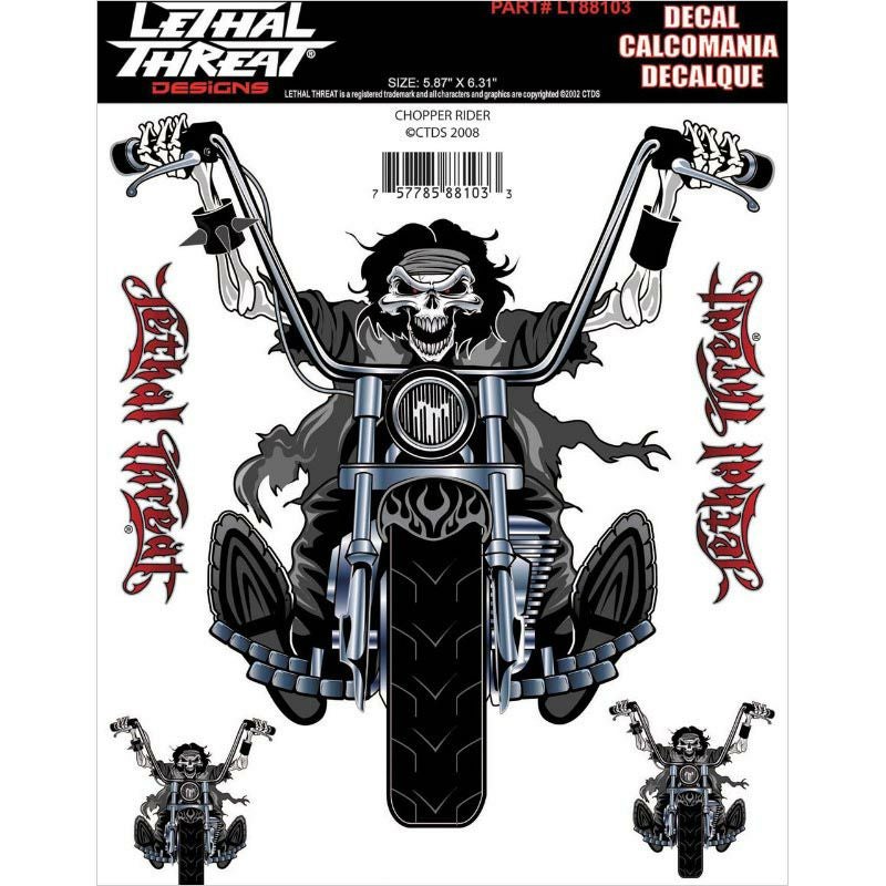 デカール CHOPPER RIDER-01