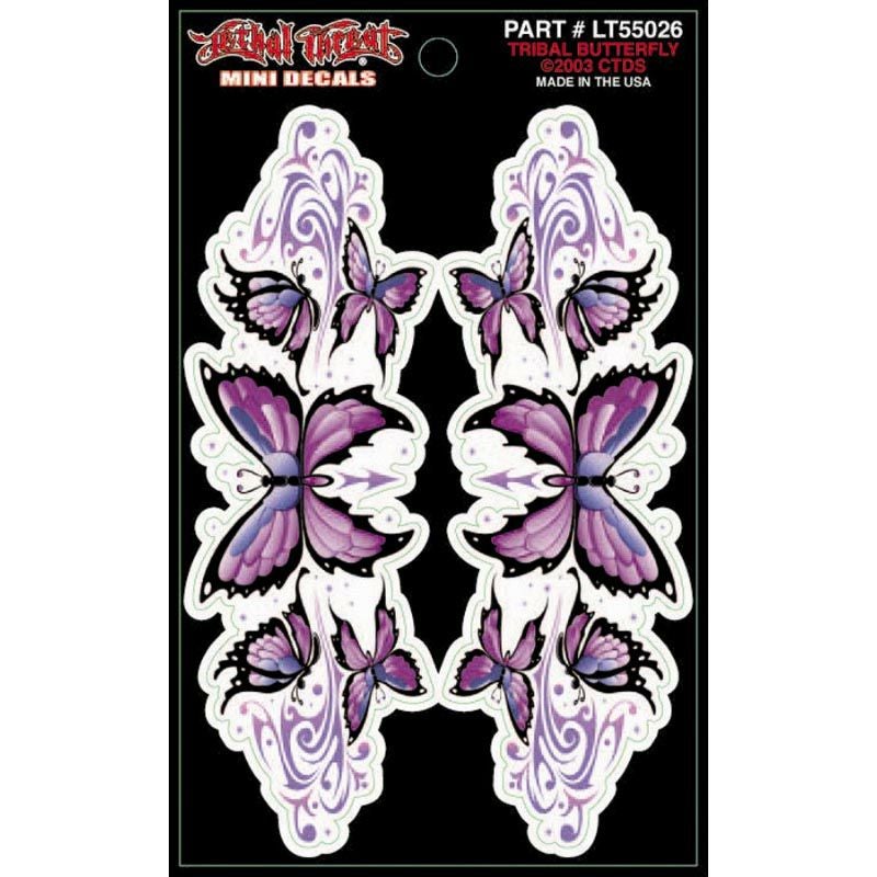 デカール PURPLE BUTTERFLY-01