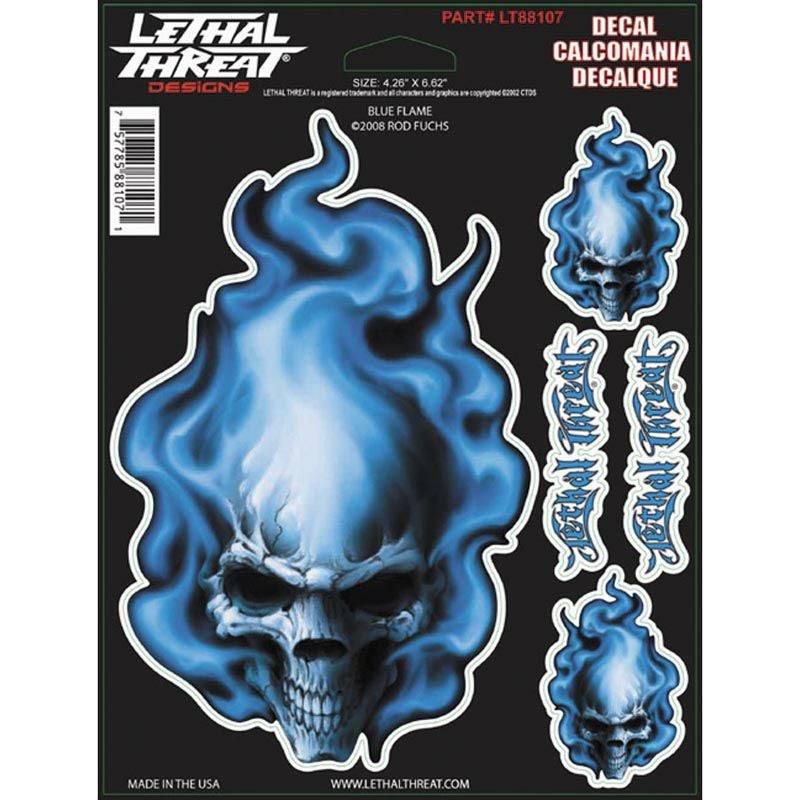 デカール BLUE FLAME-01