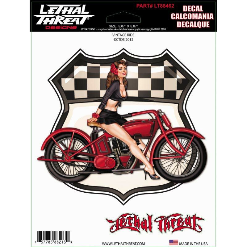 デカール VINTAGE RIDE-01