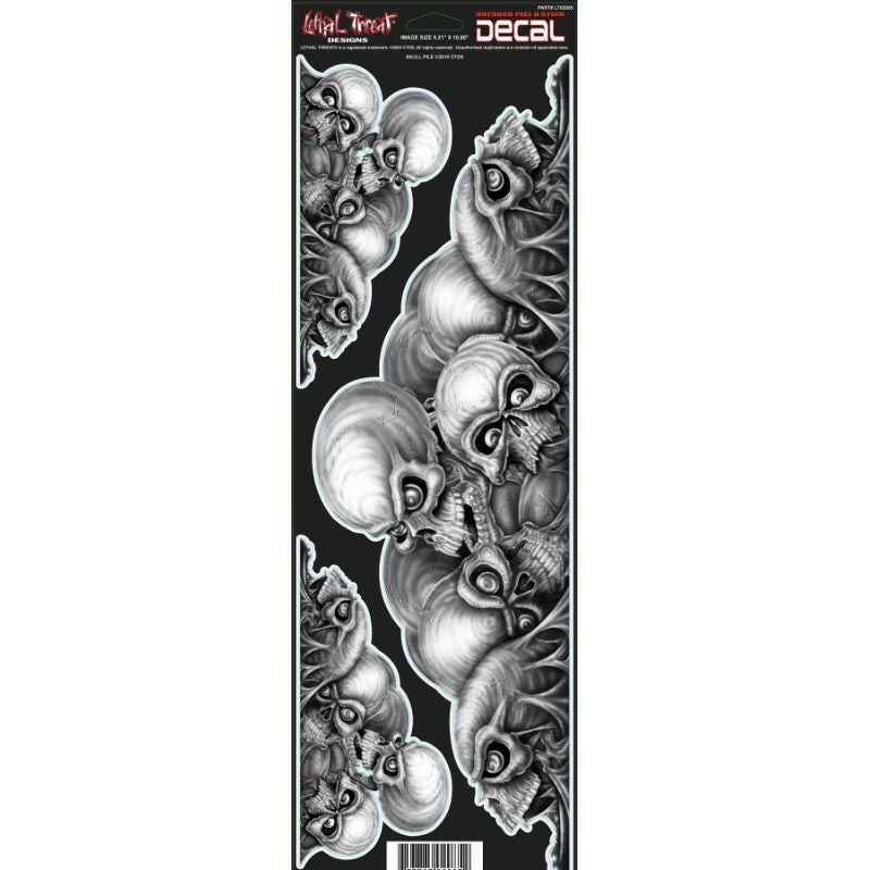 デカール SKULL PILE-01