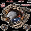 デカール FREE ISNT FREE EAGL-01