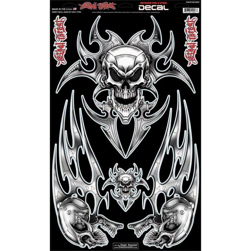 デカール ROBOT SKULL KIT-01