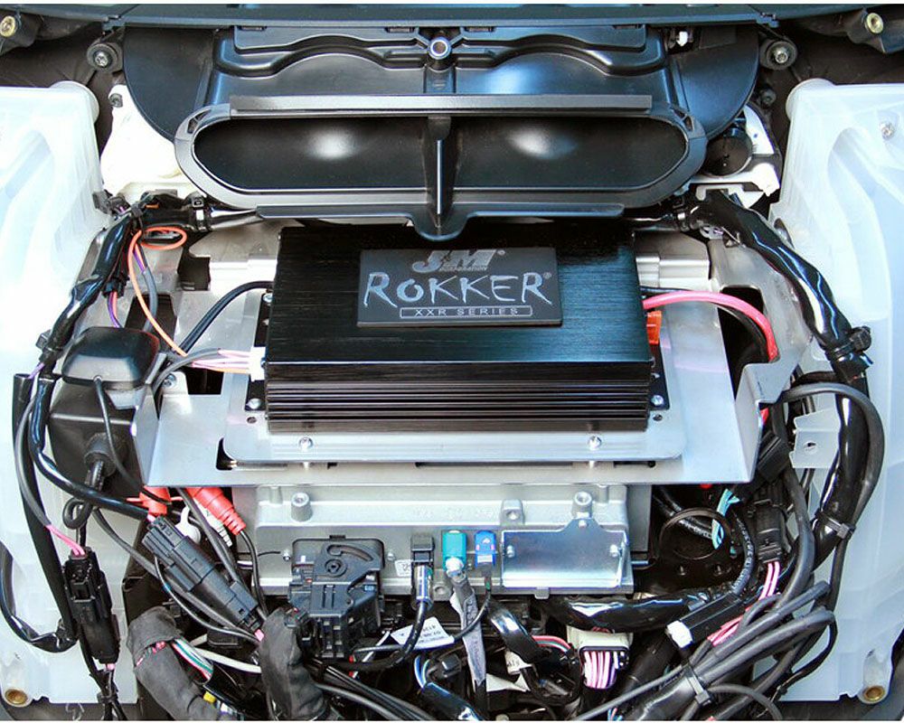 J&M ROKKER シリーズ 330w アンプ 2スピーカー インストールキット FLHT、FLHX用-02