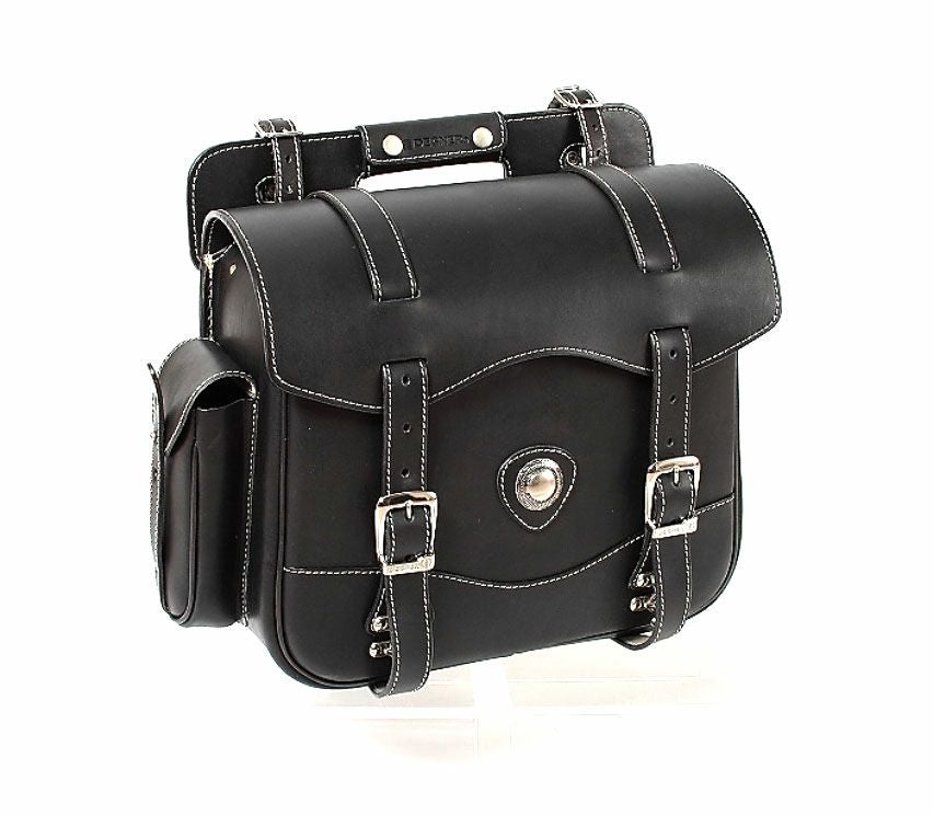 デグナー レザーサドルバッグ ブラック-02