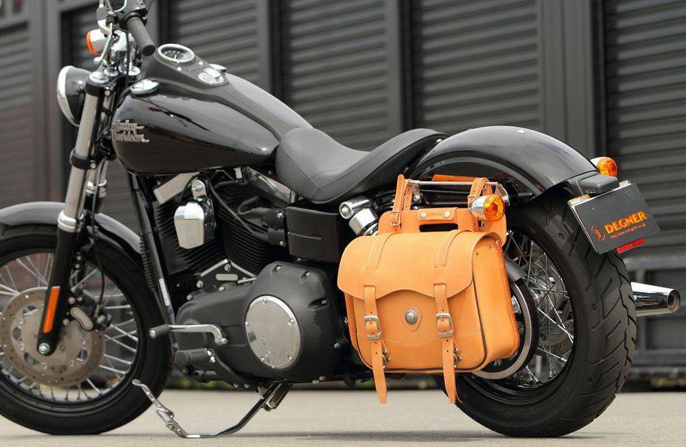 デグナー　レザーサドルバッグ　タン-01