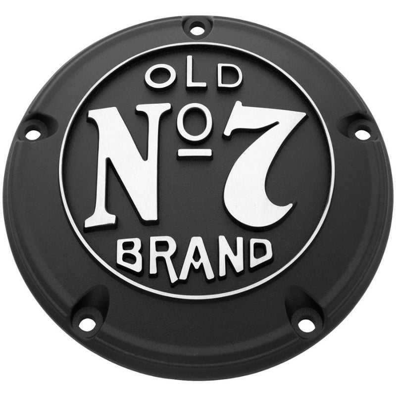 Jack Daniels OLD #7 ダービーカバー ブラック |ハーレーパーツ専門店