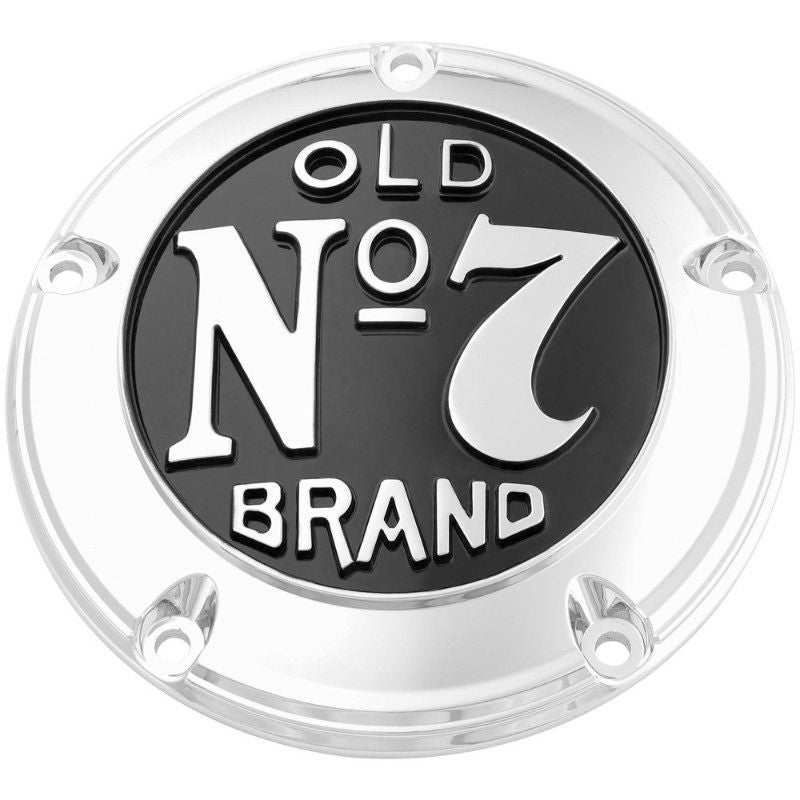 Jack Daniels OLD #7 ダービーカバー　クローム/ブラック-01