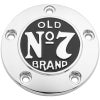 Jack Daniels OLD #7 タイマーカバー　クローム/ブラック-01
