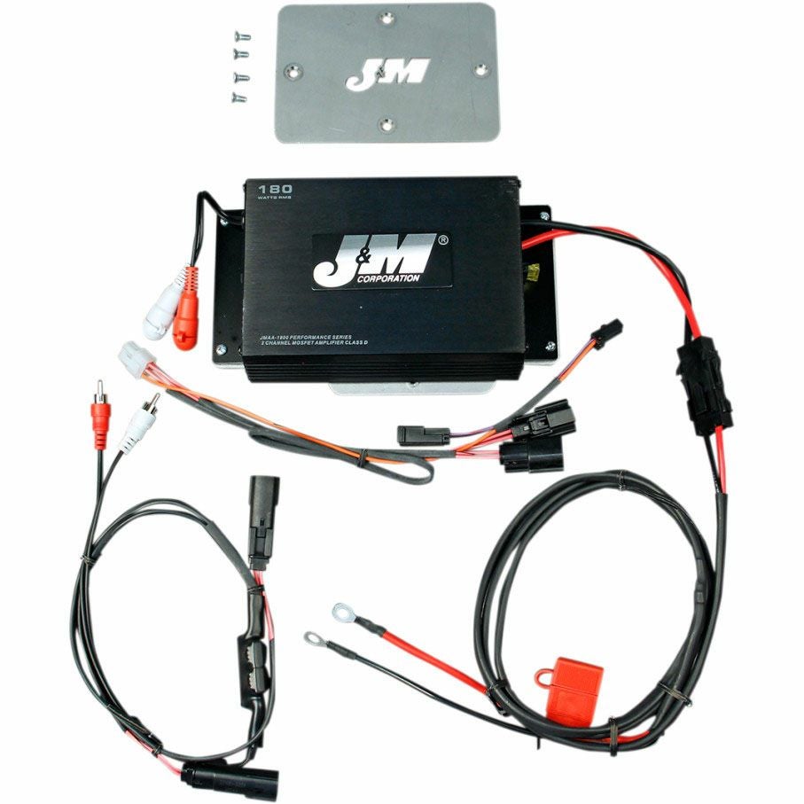 J&M PERFORMANCE シリーズ 180w 2chアンプ インストールキット FLTRU/X/XS-02