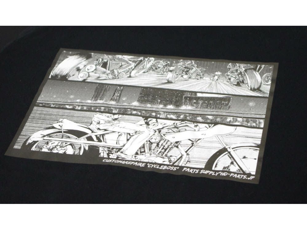 CYCLEBOSSｘHD-PARTS.JP オリジナルTシャツ-01