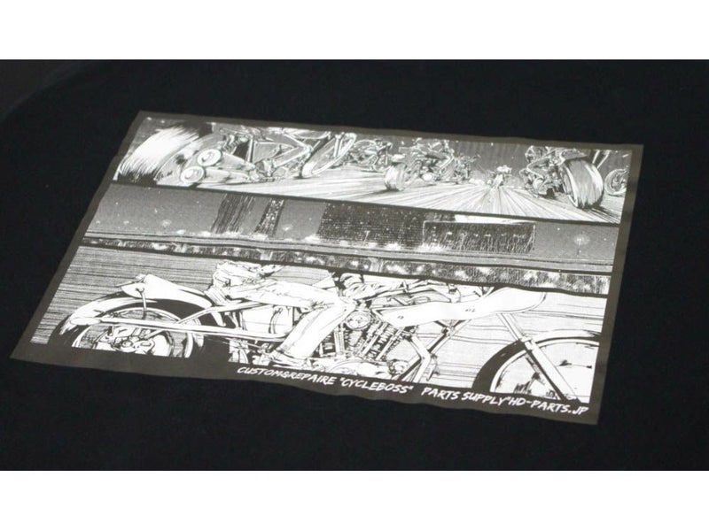 CYCLEBOSSｘHD-PARTS.JP オリジナルTシャツ-01