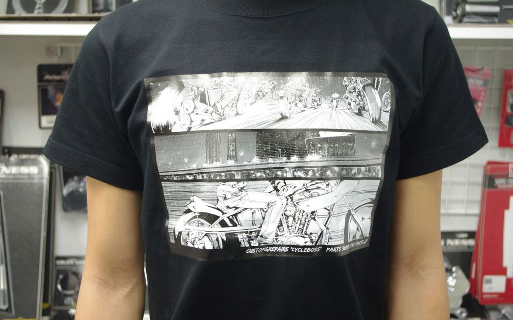 CYCLEBOSSｘHD-PARTS.JP オリジナルTシャツ-02