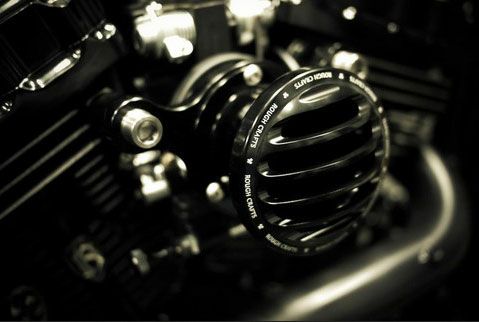 ROUGH CRAFTS　ベロシティスタック　ブラック　スポーツスター用-02