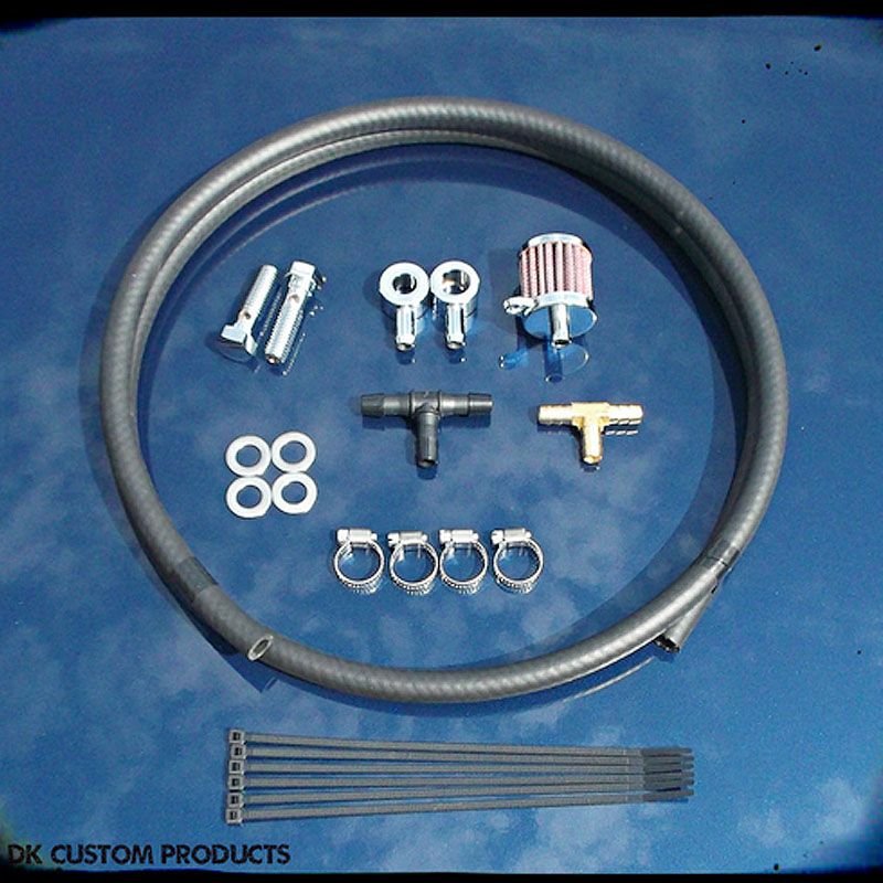 DKcustom ハーレーエンジン用ブリーザーシステム-02
