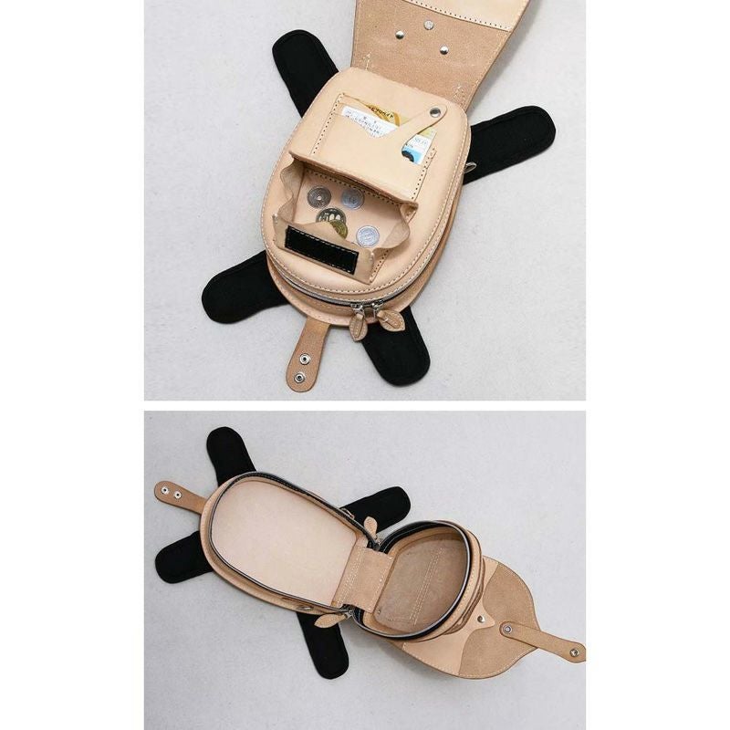 デグナー 本革タンクバッグ　タン-02