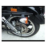 スライドレール一体型サドルバッグサポート　左側　ブラック-01